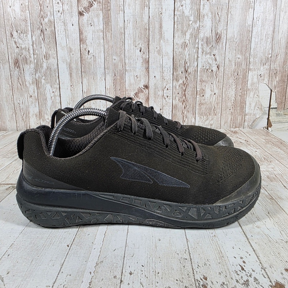 Altra Paradigm 4.5 Womens Black Road Running Shoes Sneakers Stability Zero Drop